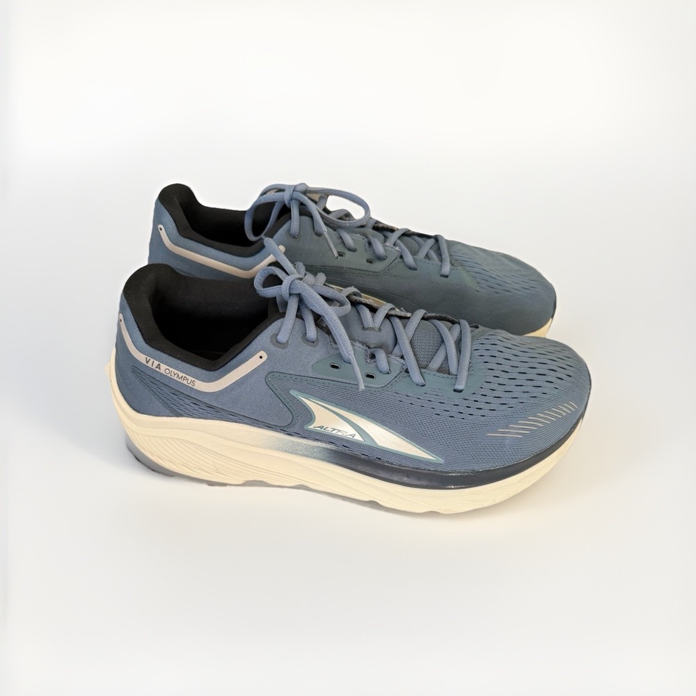 Altra Via Olympus Running Shoes Blue Men's US Size 12 Max Cushion Sneakers
